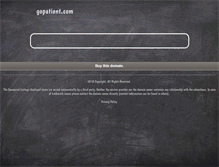 Tablet Screenshot of gopatient.com